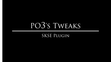 powerofthree&rsquo;s Tweaks