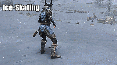 Ice skating fixed for real - No more attack sliding movement (NEMESIS compatible)