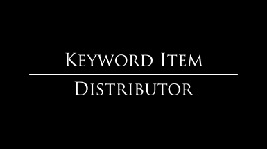 Keyword Item Distributor (KID)