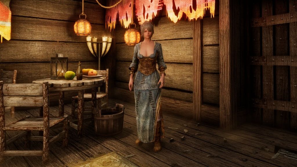 Slightly More Revealing Vanilla Clothing - 3BA Bodyslide